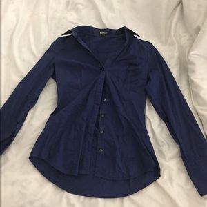 Dark blue express blouse